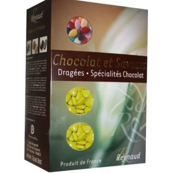 Badaboum Drag Es Coeur Chocolat Vert Anis 500 Gr