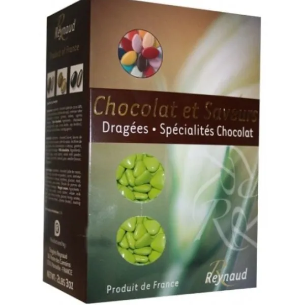 Badaboum Drag Es Coeur Chocolat Vert Pomme 500 Gr
