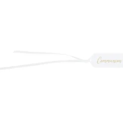 Best Etiquette Rectangle Communion Or X 10 Pi Ces Theme Communion