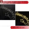 Badaboum Etoile Filante Lumineuse Bonnes Fetes 100 Led Nano Blanc Chaud
