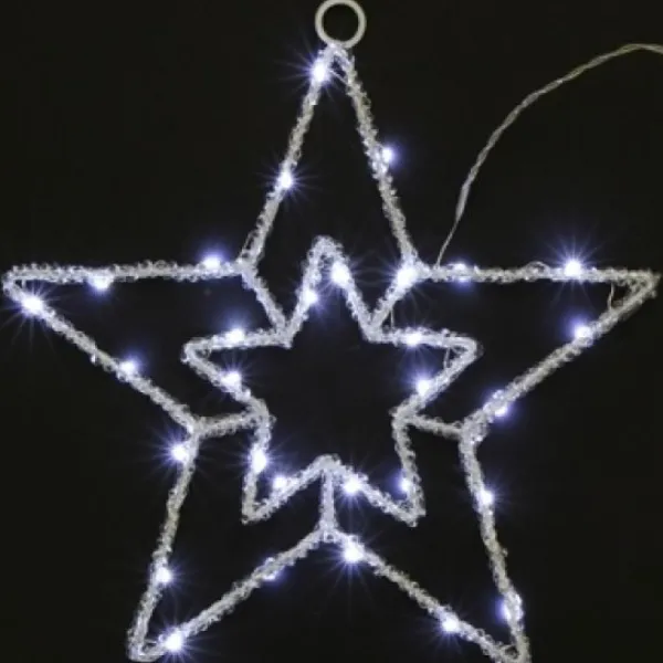 Badaboum Etoile Lumineuse Acrylique Pour Fenetre Clearance