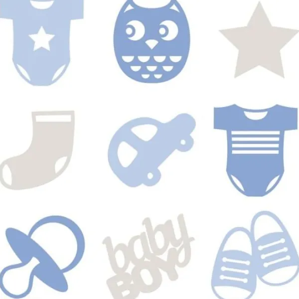 Best Feutrine Mini Silhouette B B Gar On X 45 Theme D Co Baby Shower