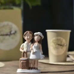 Badaboum Figurine Mariage Voyageurs