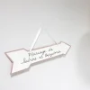 Badaboum Fleche Signaletique M Tallis Rose Gold