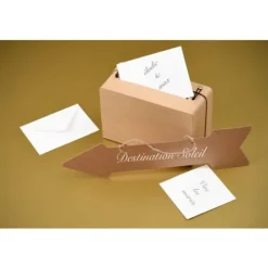 Badaboum Fleche Signaletique Mariage Kraft