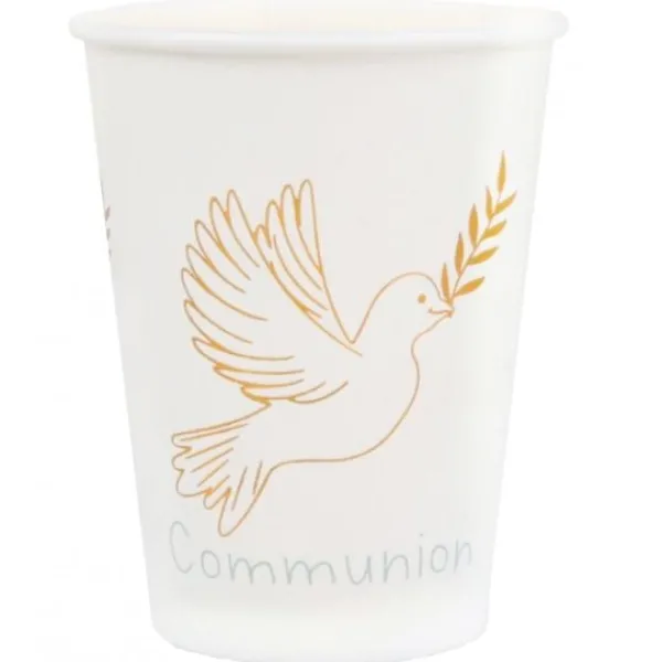 Discount Gobelet En Carton Communion X 10 Pi Ces Theme Communion