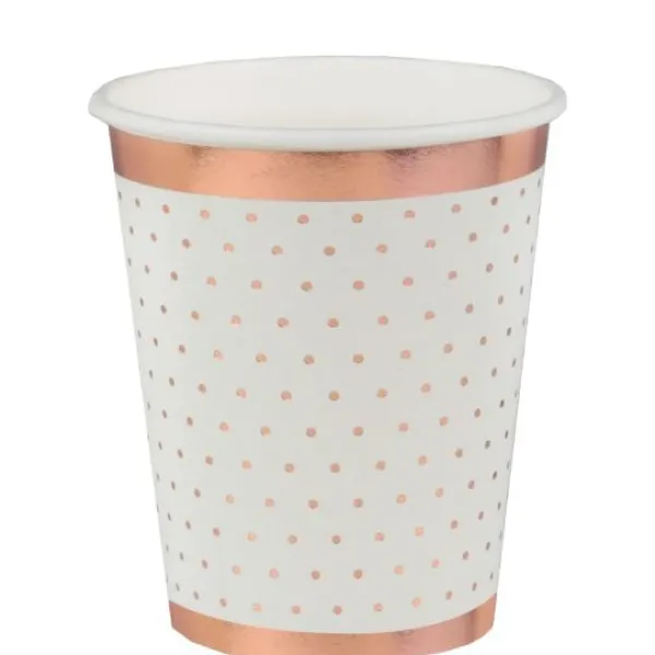Badaboum Gobelet En Carton Passe Partout Blanc X 10 Pi Ces