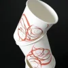 Badaboum Gobelet En Carton Saint Valentin X 10 Pi Ces