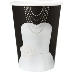Badaboum Gobelet Mariage En Carton Robe De Mari E X 10 Pi Ces