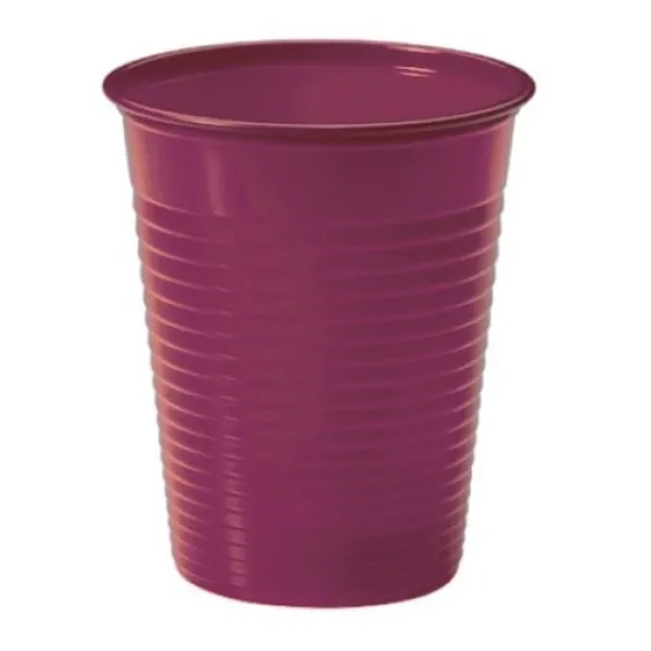 Outlet Gobelet Plastique R Utilisable Bordeaux X 25 Theme Eco-Responsable