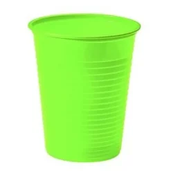 Gobelet Plastique R Utilisable Vert Anis X 30 Pi Ces Theme Eco-Responsable