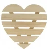 Badaboum Grand Coeur En Bois Latte 30Cm