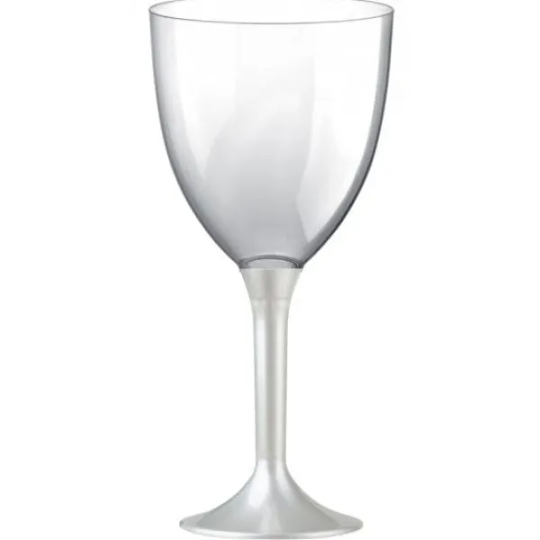 Badaboum Grand Verre Eau Plastique Nacr Blanc X 20