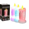 Badaboum Grande Bougie Led Paillet Avec Changement De Couleur Sale