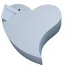 Badaboum Grande Urne Mariage Coeur Blanc