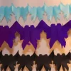 New Guirlande Colombes Suspendre Violet Theme Colombe