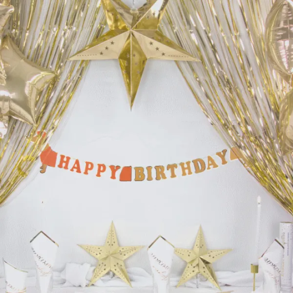 Guirlande D Co Happy Birthday Teckel - 2M Theme Joyeux Anniversaire