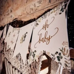 Outlet Guirlande D Coration De Salle Oh Baby Theme D Co Baby Shower