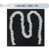 Badaboum Guirlande De Noel Blanche Etoile 2Mx9Cm