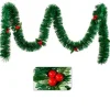 Badaboum Guirlande De Noel Houx Avec Feuilles New