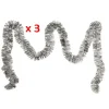 Badaboum Guirlande De Noel Pas Cher Argent X 3 Pi Ces New