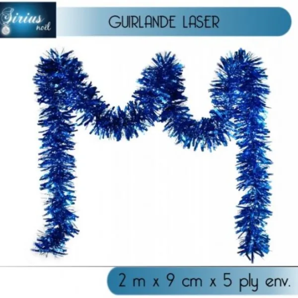 Badaboum Guirlande De Noel Pas Cher Pour Sapin Bleu Clearance
