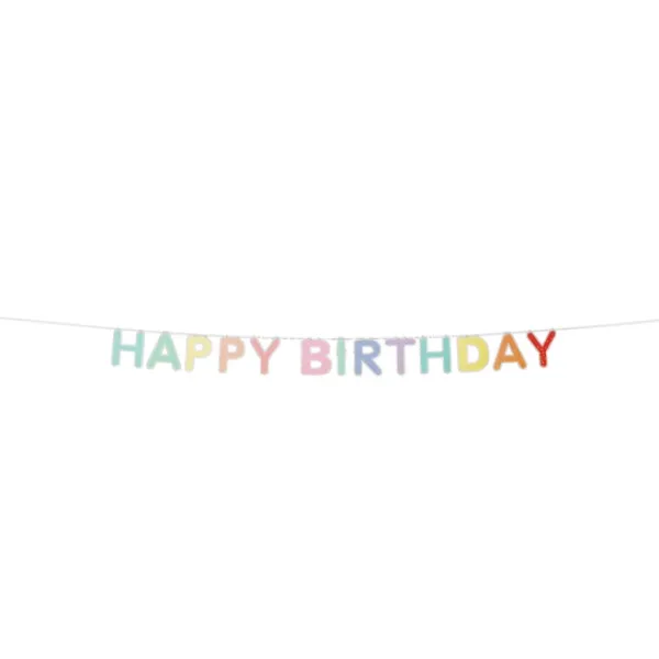 Online Guirlande Deco Happy Birthday Multicolore 2.5M Theme Joyeux Anniversaire