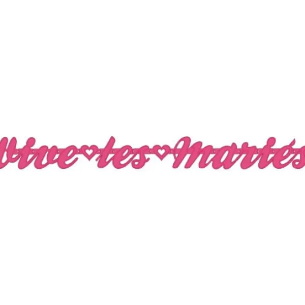 Badaboum Guirlande Deco Mariage Vive Les Mari S