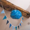 New Guirlande Fanions Bleu Pastel 3M Theme Deco Pastel