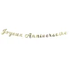 Sale Guirlande Lettres Joyeux Anniversaire Or 2M Theme Joyeux Anniversaire