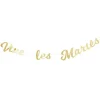 Badaboum Guirlande Lettres Vive Les Mari S Or 1.80M