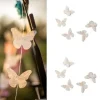 Badaboum Guirlande Lin Avec Papillons Gypsy Naturel