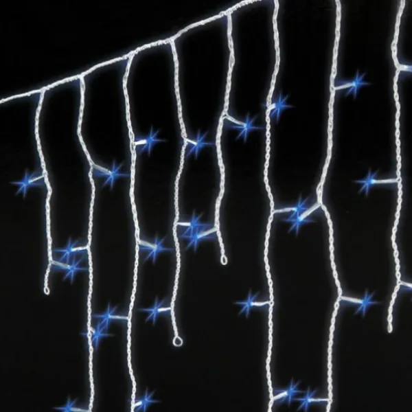Badaboum Guirlande Stalactite De Noel Lumineuse 175 Led Bleu Best