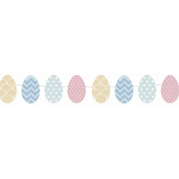 Hot Guirlande Uf De P Ques Pastel 1.60M Theme Deco Pastel