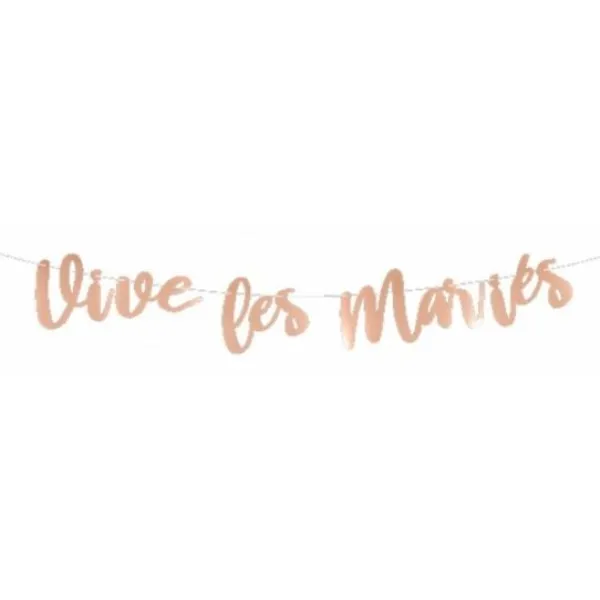 Badaboum Guirlande Vive Les Mari S Rose