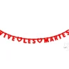 Badaboum Guirlande Vive Les Mari S Rouge