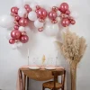 Badaboum Kit Arche De 70 Ballons Gipsy Rose Gold Et Blanc