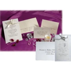 Badaboum Kit Complet D'Invitation Coeur Relief