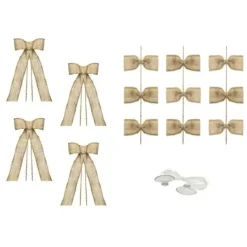 Hot Kit De D Coration Voiture En Jute Theme Jute