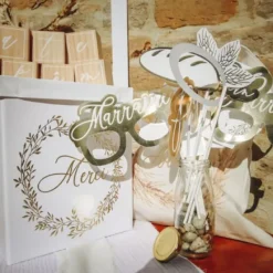Kit Photobooth Pas Cher Communion Or X 12 Pi Ces Theme Communion