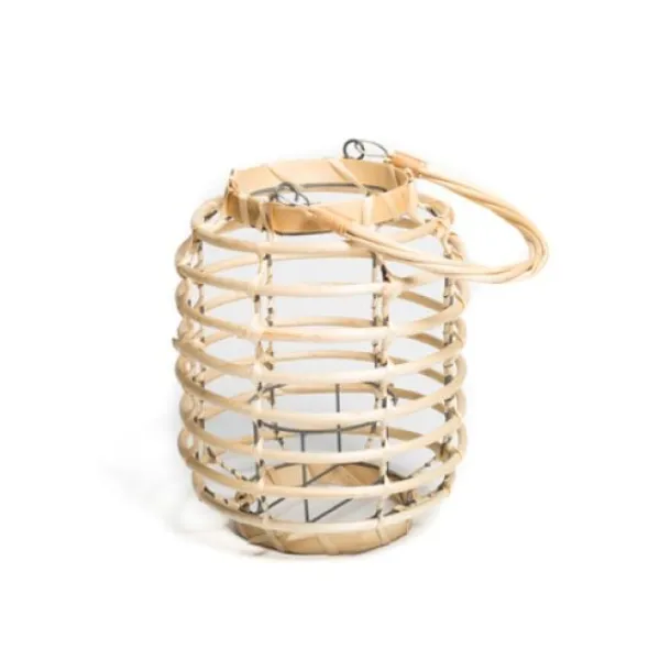 Hot Lanterne En Bambou 20X26Cm Theme Eco-Responsable