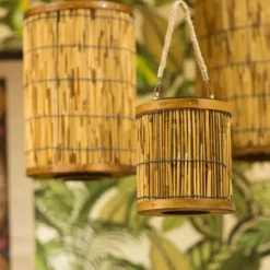 Badaboum Lanterne En Bois Exotique Pas Chere