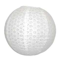 Lanterne Japonaise Dentelle Vintage 50Cm Theme Dentelle