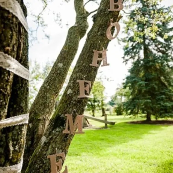 Outlet Lettre En Jute Mariage 15Cm Theme Jute