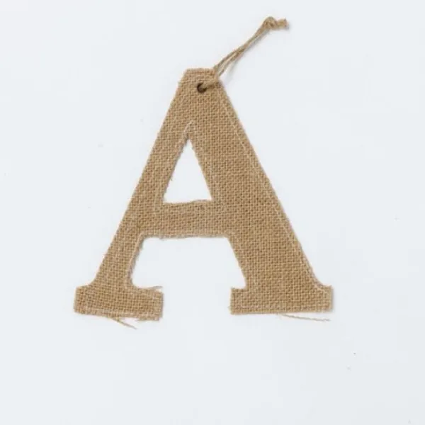 Outlet Lettre En Jute Mariage 15Cm Theme Jute