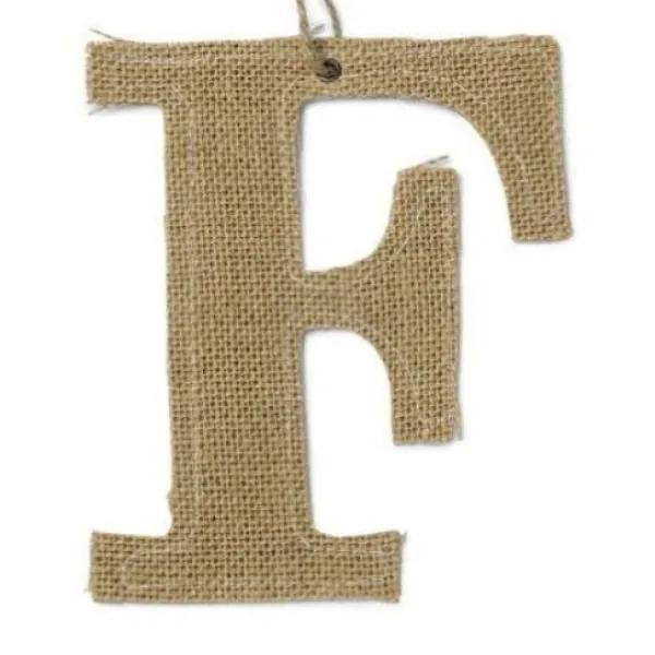 Outlet Lettre En Jute Mariage 15Cm Theme Jute