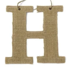 Outlet Lettre En Jute Mariage 15Cm Theme Jute
