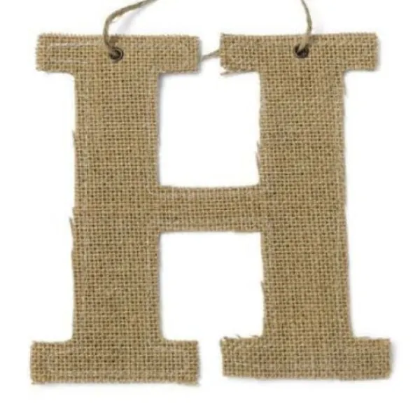 Outlet Lettre En Jute Mariage 15Cm Theme Jute