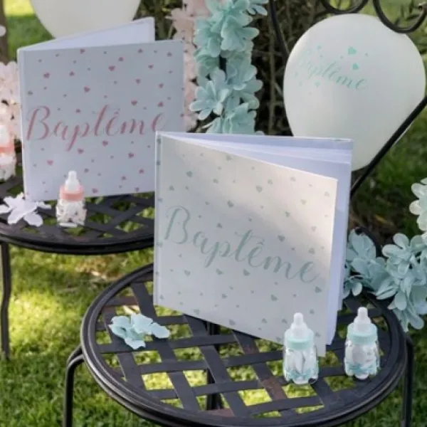 Clearance Livre D'Or Bapt Me Mint Theme Bapteme