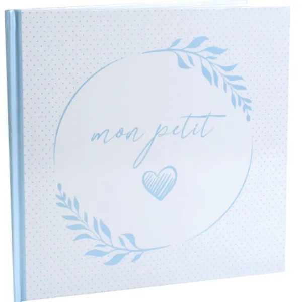 Hot Livre D'Or Bapt Me Nacr Bleu Ciel Theme D Co Baby Shower